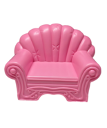 FANCY LIFE Doll Furniture Pink Shell Living Room Chair - £11.68 GBP