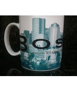 STARBUCKS City 2002 Boston Beantown Coffee Large Mug Cup Skyline Series One - £26.20 GBP