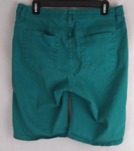 Riders By Lee Women&#39;s Teal Jean Shorts Size 14 - £11.43 GBP