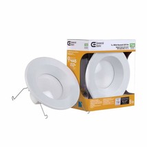 Commercial Electric 5 in. White LED Recessed Trim T50 CER5741AWH30 - £7.93 GBP