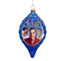 Elvis Presley - Elvis Portrait GLASS Ornament by Kurt Adler Inc. - $24.70