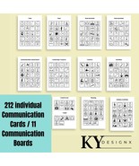 Printable picture communication boards for adults and seniors with speech - $9.00