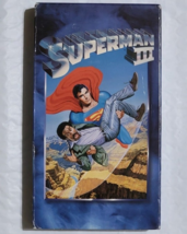 Superman III 3 VHS Tape 1983 Richard Pryor Christopher Reeve - $5.95