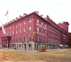 The United States Hotel Postcard Vintage Boston Massachusetts - £7.84 GBP