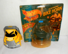 RARE Collectible Vintage 1995 Hot Wheels Big Blast Electronic Bicycle Horn-WORKS - £54.99 GBP