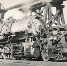 Baltimore &amp; Ohio Railroad BO #7134 2-8-8-0 Baldwin Locomotive Train B&amp;W Photo - £11.18 GBP