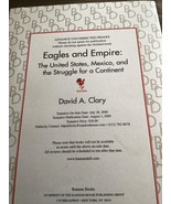 Eagles and Empire - United States, Mexico &amp; Struggle for a Continent, (ARC) - $6.77 CAD