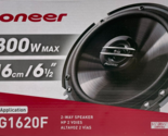 Pioneer - TS-G1620F - 6-1/2&quot; 2-Way Coaxial Speaker 300W Max - Black - $69.95