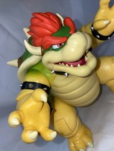 Super Mario Bros. Movie 7 Inch Bowser Action Figure w/Fire Red Light In Mouth - £30.92 GBP
