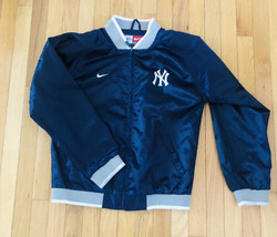 Nike New York Yankees Nike Men&#39;s Bronx Bombers Satin Jacket - Size Youth XL - £59.07 GBP