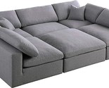 Serene Collection Modern | Contemporary Deluxe Comfort Modular Sectional... - £5,136.24 GBP