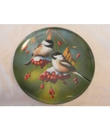 1986 The Chickadee by Kevin Daniel Ceramic Plate 8.5&quot; (H1) - £31.60 GBP