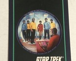 Star Trek Trading Card Vintage 1991 #153 Beaming Down - $1.97