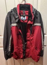 Vtg Gerry Men’s Large Ski Jacket 3 in 1 Packable Hood Fleece Snow Board Winter - £23.22 GBP