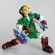 Swordsman Sculptures Model Building Brick Toy Video Game Model for Hero ... - $67.49