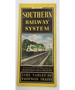 Southern Railway System Railroad The Southerner 1948 Time Table Timetables - £11.91 GBP