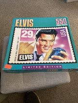 Milton Bradley ELVIS Limited Edition 29 Cent Stamp 550 Piece Jigsaw Puzzle NEW! - $9.50