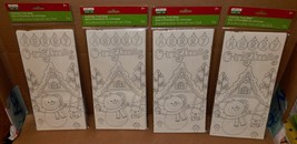 Christmas Coloring Treat Bags Creatology 4 3/4&quot; x 9 1/2&quot; x 3 1/8&quot; 24pc 4... - £5.85 GBP