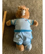  1985 Teddy Ruxpin Vintage Electronic Teddy Bear  with  clothes  - £38.68 GBP