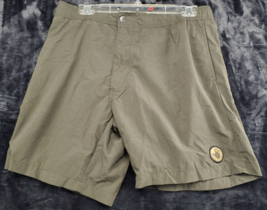Body Glove Shorts Mens Size 34 Green 100% Nylon Slash Pockets Elastic Wa... - £15.08 GBP