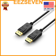 EEZSEVEN DisplayPort Cable High Speed DP to DP Cable 1080p Male to Male Cord - £6.31 GBP