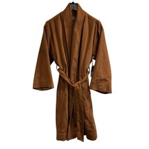 Worthington Trench Coat Womens XXL Brown Tie Waist 3/4 Sleeve Classic Of... - £37.91 GBP