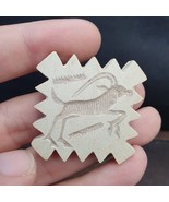 Pakistán Antiguo animal de piedra suave ciervo y lobo sello sello raro... - $109.72 CAD