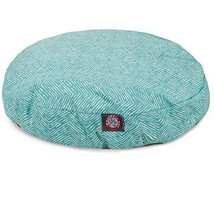 MajesticPet 30 in. Navajo Round Pet Bed Teal - Small - $122.05 CAD