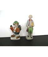 Two (2) Vintage Occupied Japan Miniature Figurines, Little Boy and Colon... - $15.00
