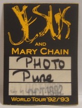 Jesus And Mary Chain - Original Cloth Concert Tour Backstage Pass ***Last One*** - £9.01 GBP