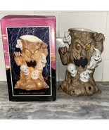 VTG Casper The Friendly Ghost Porcelain Candle Light Spooky Tree Origina... - $460.86 MXN