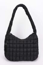 Quilted Nylon Padded Crossbody Bag - $46.00