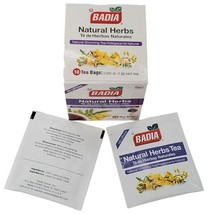 Badia Natural Herbs Natural 10bags/box Slimming Tea Caffeine Free Case 20 Boxes - £37.01 GBP