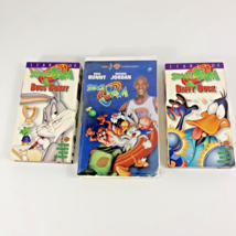 Vintage Space Jam Michael Jordan Buggs Bunny Daffy Duck 3 VHS tape lot - £6.99 GBP