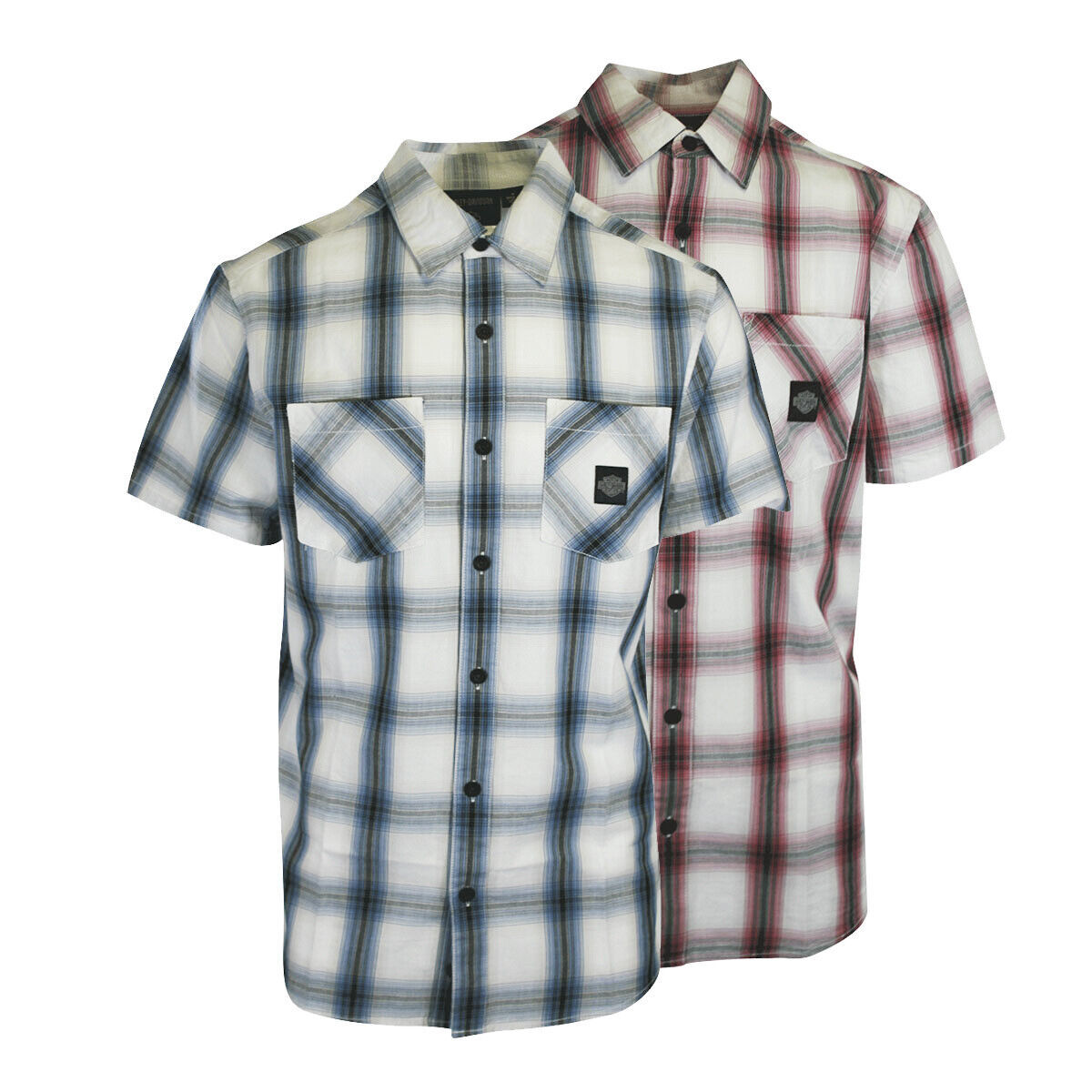 Harley-Davidson Men's Shirt Plaid Forever S/S Woven