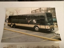 2 Photos Vintage BB King Blues Musician Tour Bus RV Real Color Photo Collect - £11.82 GBP