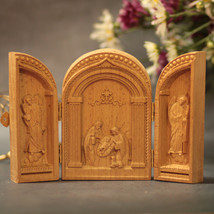 Nativity Triptych Holy Trinity- Archangel Michael- Archangel Gabriel  - £54.77 GBP