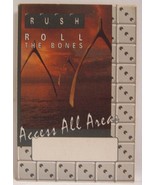 RUSH / GEDDY / NEIL PEART - ORIGINAL CONCERT TOUR CLOTH BACKSTAGE PASS  ... - $12.00