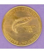 1972 Campbell River British Columbia Trade Token Salmon Home of the Tyee... - £120.69 GBP