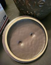 COOKIE KETTLE JAR HAMMERED LOOK WITH HANDLE image 4