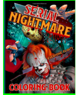 Serial Nightmare Coloring Book: Horror Coloring Book for Adult, Halloween - £14.76 GBP
