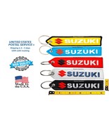 Suzuki Keychain Patch Motorcycle Embroidered | Racing Bike Key Ring | Bi... - $12.95