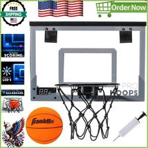 Pro Mini Basketball Hoop with Spring-loaded Rim - Indoor &amp; LED Features - $1,677.39 MXN