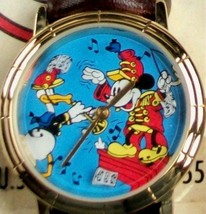 Brand-New! UNWORN! Disney Leader of the Band Mickey Mouse Watch! HTF! Animated!  - £88.31 GBP