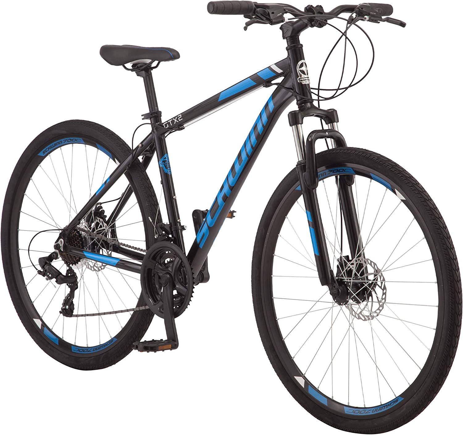 Schwinn GTX Comfort Adult Hybrid Bike, Dual Sport Bicycle, Lightweight Aluminum - $714.99
