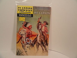 Classics Illustrated #112 The Adventures of Kit Carson 1st Edition Very Good - £11.57 GBP