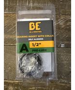 BE Co Bearing Insert With Collar 1/2” Pre Lube - $14.73