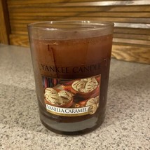 Yankee Candle Vanilla Caramel Jar Candle 10 oz No Lid - $17.09