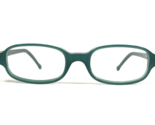 Vintage La Eyeworks Brille Rahmen Montgomery 306 Grün Rechteckig 45-20-135 - £51.57 GBP