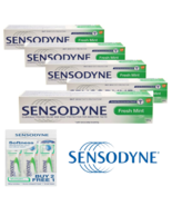 Sensodyne Toothpaste Fresh Mint  for Sensitive Teeth 100g x 5 Free 3x To... - £47.62 GBP
